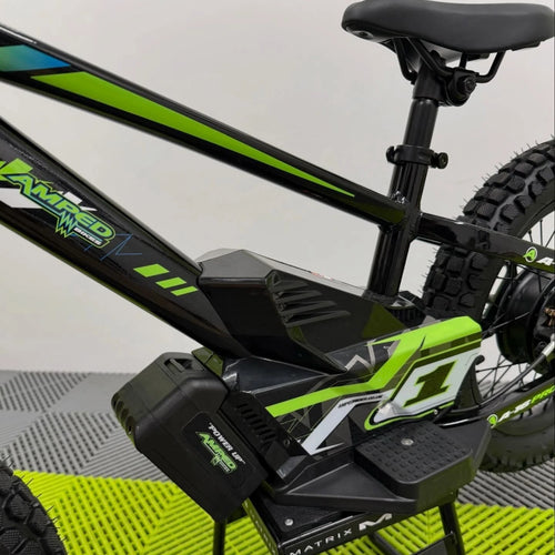 Amped A16 Pro Electric Balance Bike - Black