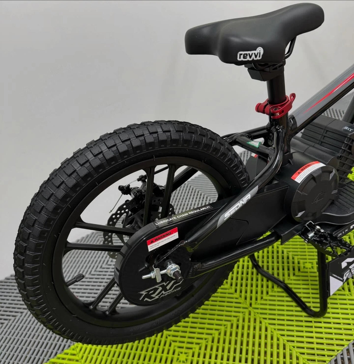 Revvi 16” Plus Electric Balance Bike - Black