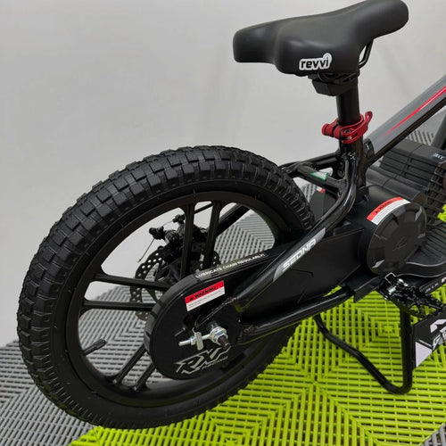 Revvi 16" Plus 250W Electric Balance Bike - Black