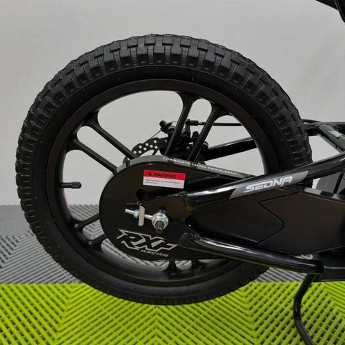 Revvi 16" Plus 250W Electric Balance Bike - Black