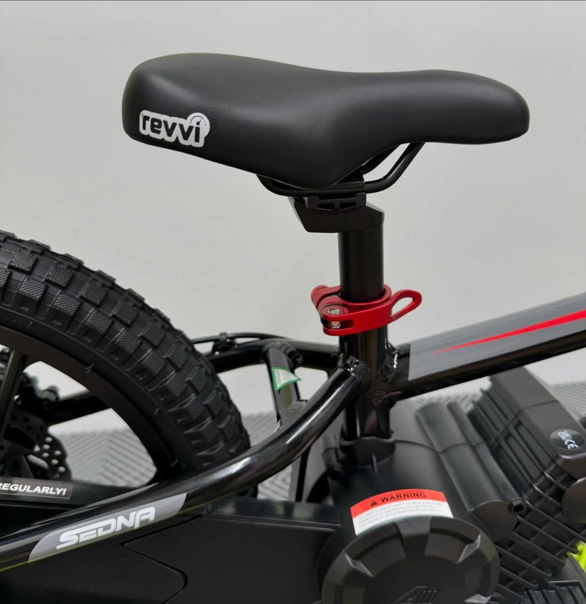 Revvi 16” Plus Electric Balance Bike - Black