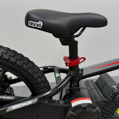 Revvi 16" Plus 250W Electric Balance Bike - Black