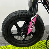 Revvi 12" Electric Bike + Riding Gear Bundle - Pink