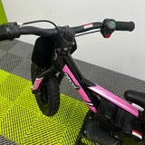 Revvi 12" Electric Bike + Riding Gear Bundle - Pink