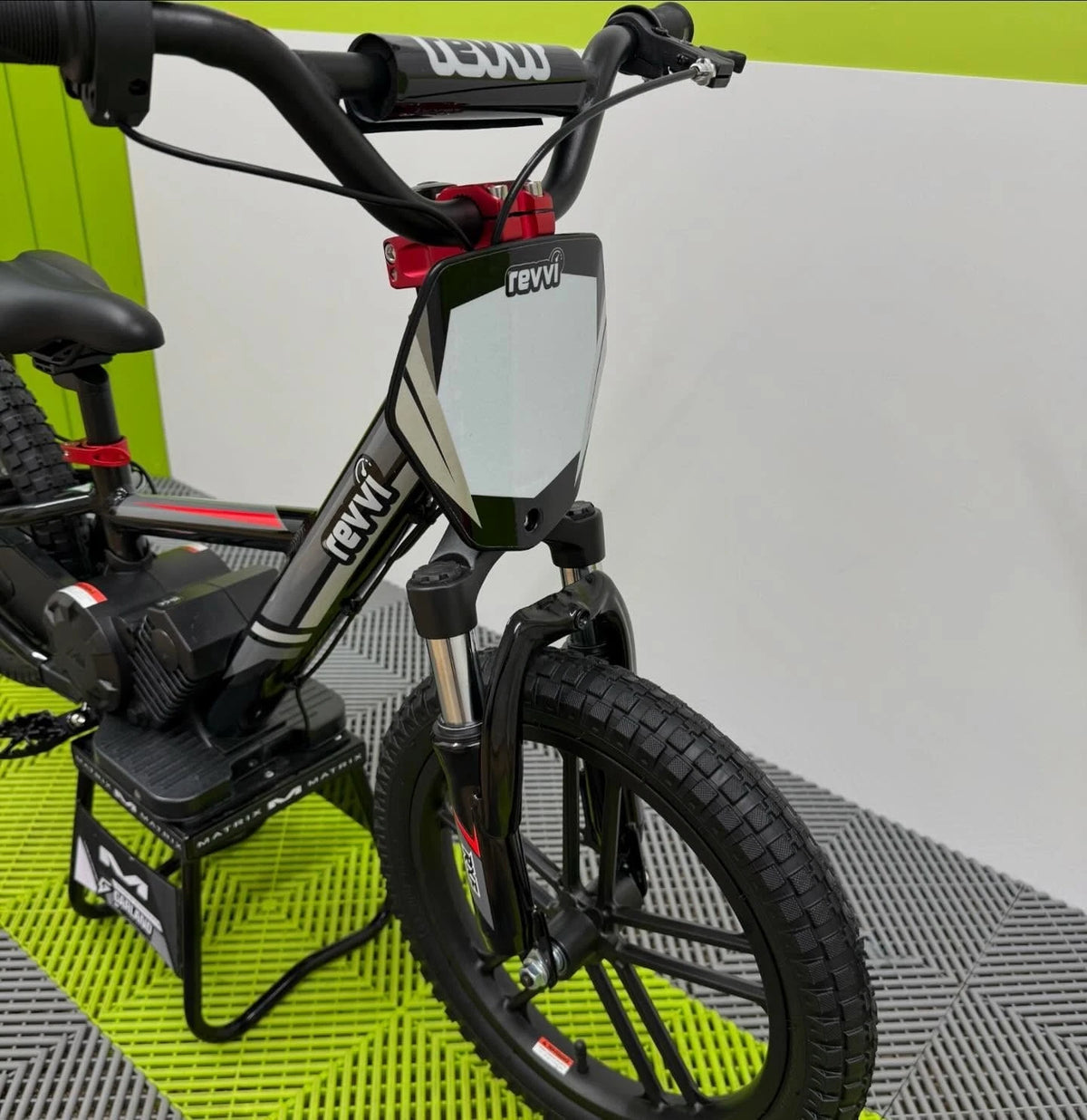 Revvi 16” Plus Electric Balance Bike - Black