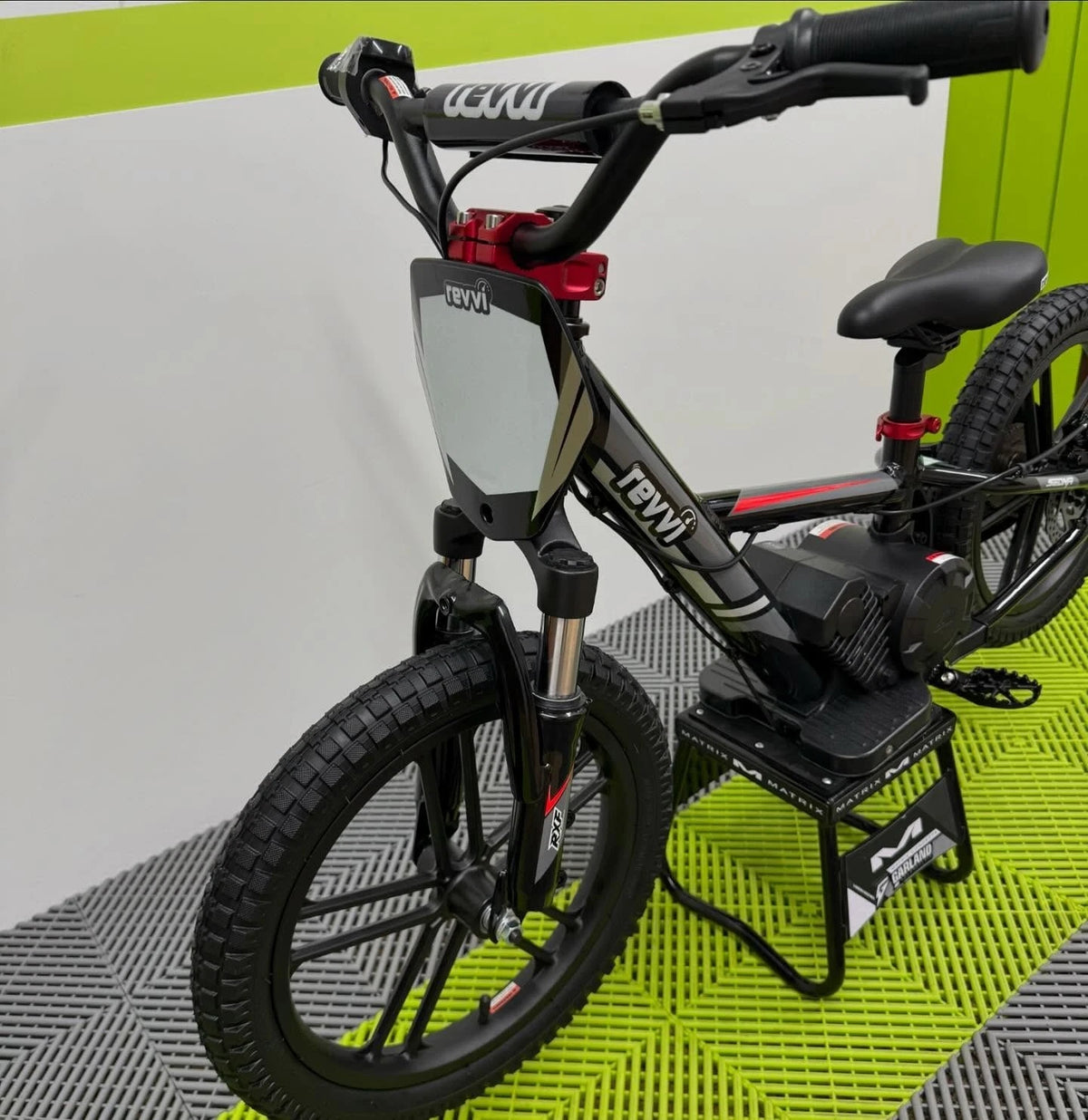 Revvi 16” Plus Electric Balance Bike - Black