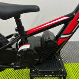 Revvi 12" Electric Bike + Riding Gear Bundle - Red