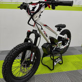 Amped A16 Pro Electric Bike + Spare Battery Bundle - White