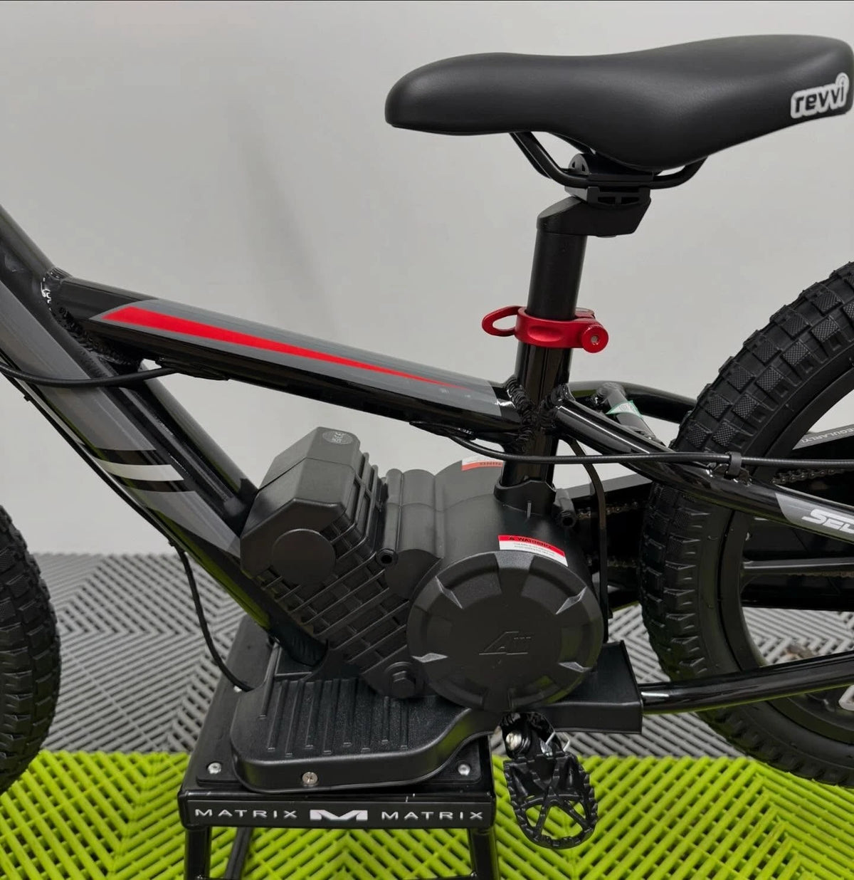 Revvi 16” Plus Electric Balance Bike - Black