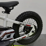 Amped A16 Pro Electric Bike + Spare Battery Bundle - White