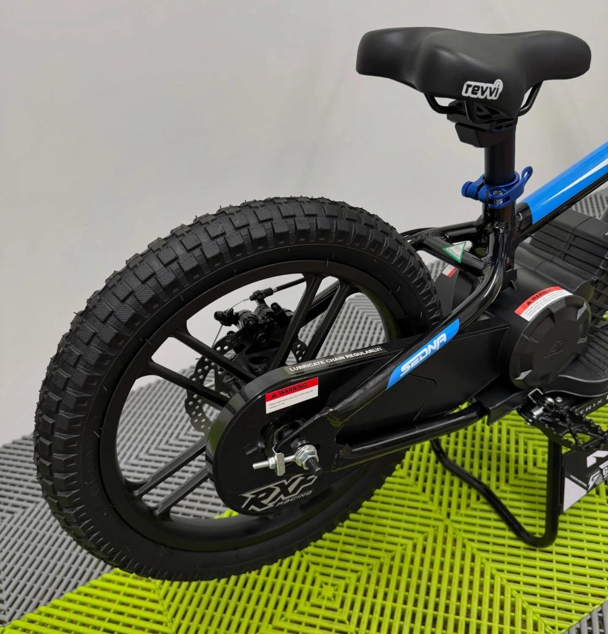 Revvi 16” Plus Electric Balance Bike - Blue