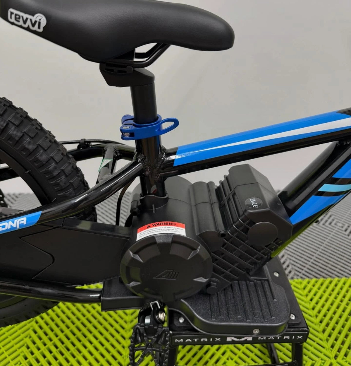 Revvi 16” Plus Electric Balance Bike - Blue