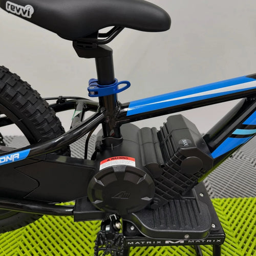 Revvi 16" Plus 250W Electric Balance Bike - Blue