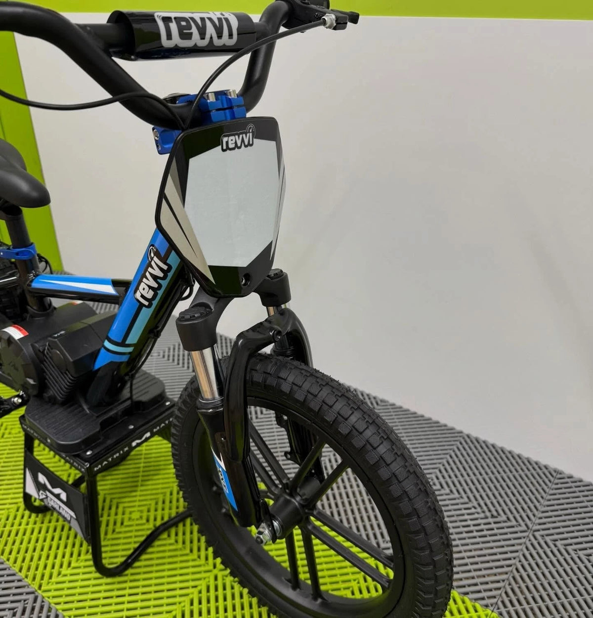 Revvi 16” Plus Electric Balance Bike - Blue