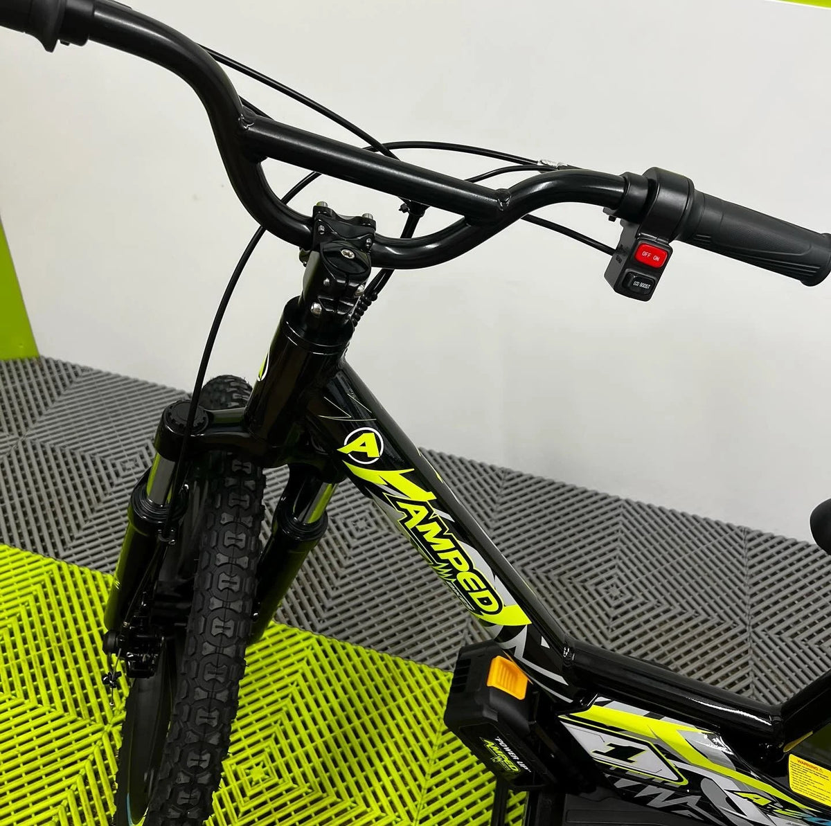 Amped A20 Electric Balance Bike - Black