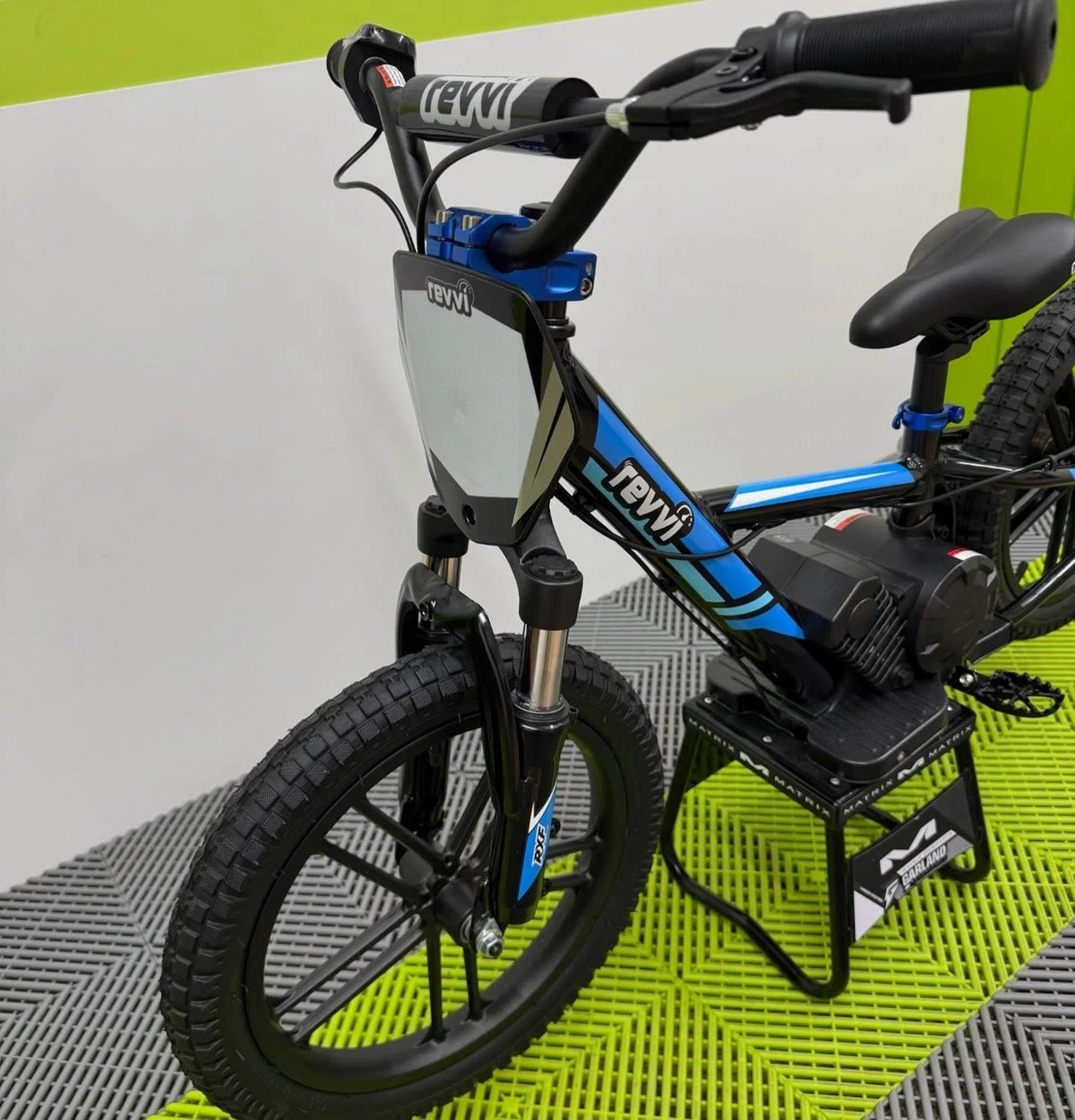 Revvi 16” Plus Electric Balance Bike - Blue