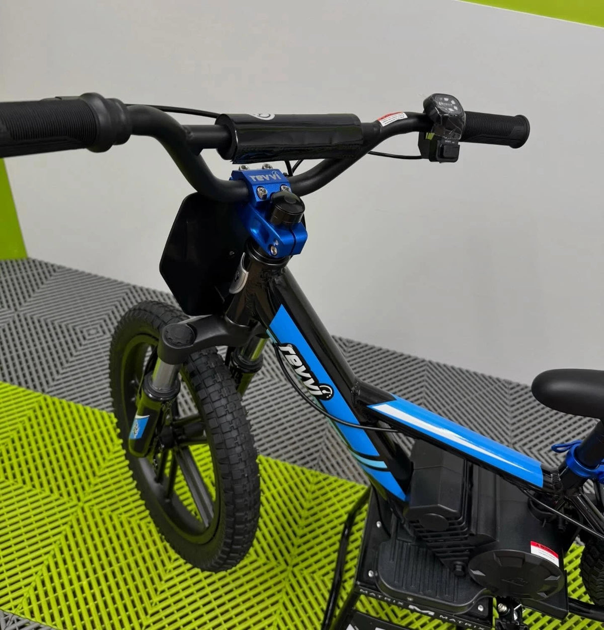 Revvi 16” Plus Electric Balance Bike - Blue