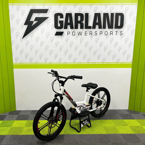 Amped A20 Electric Balance Bike - White
