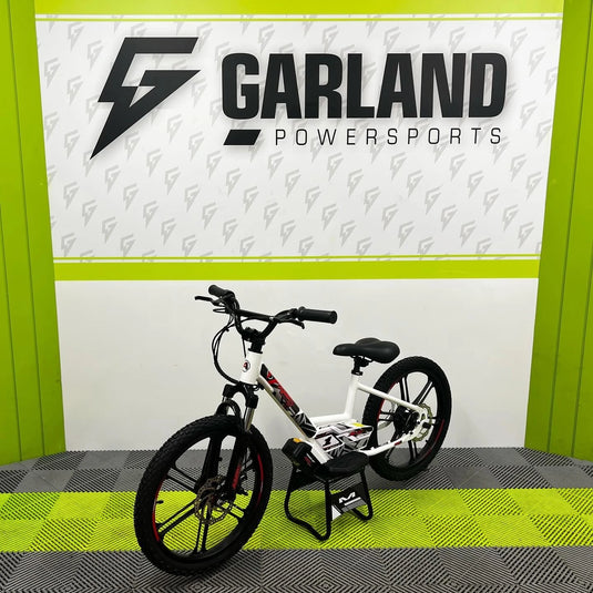 Amped A20 Electric Balance Bike - White