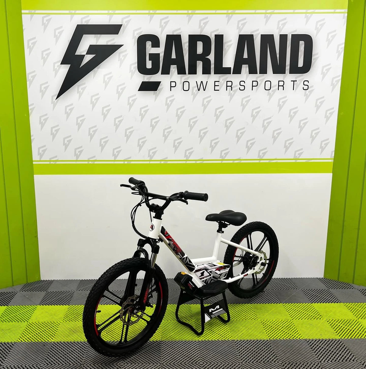 Amped A20 Electric Balance Bike - White