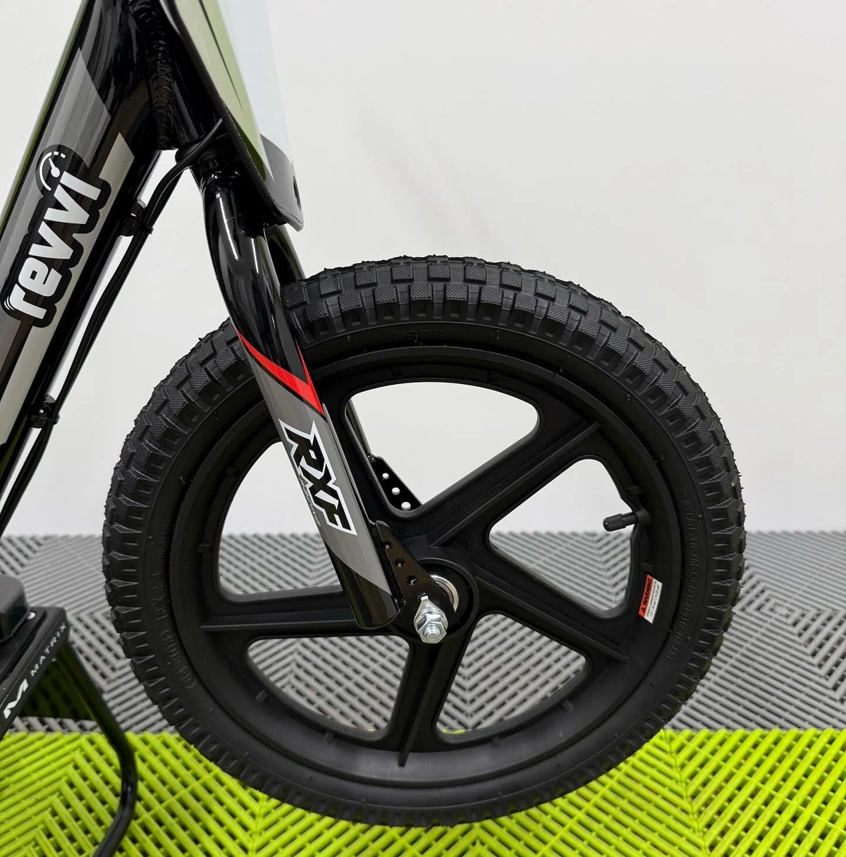 Revvi 16” Electric Balance Bike - Black