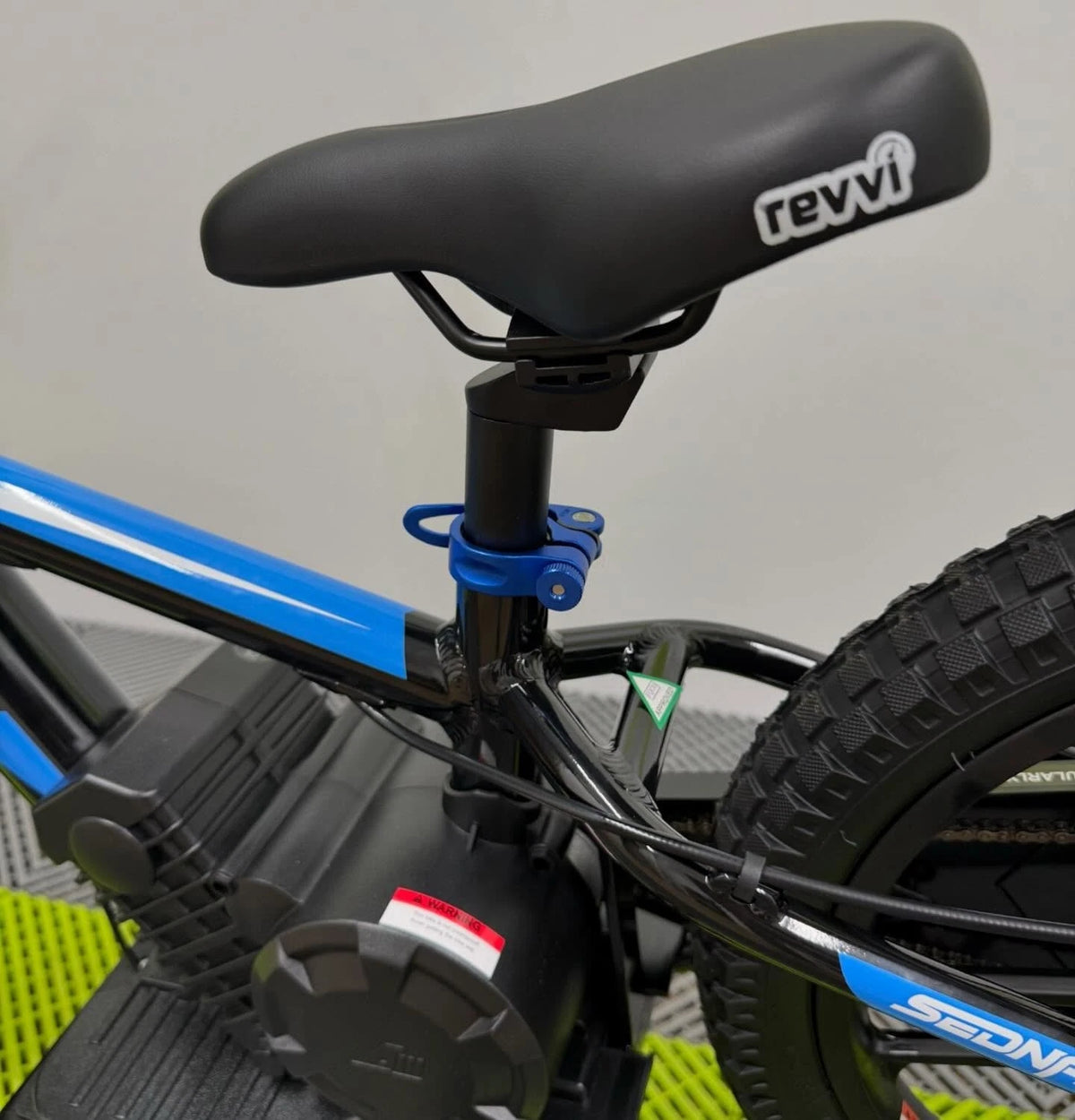 Revvi 16” Plus Electric Balance Bike - Blue