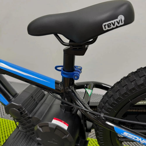 Revvi 16" Plus 250W Electric Balance Bike - Blue