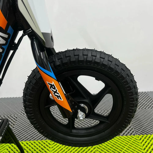 Revvi 12" 100W Electric Balance Bike - Orange