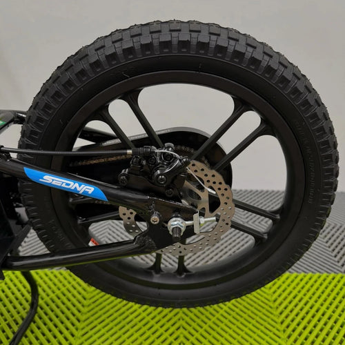 Revvi 16" Plus 250W Electric Balance Bike - Blue