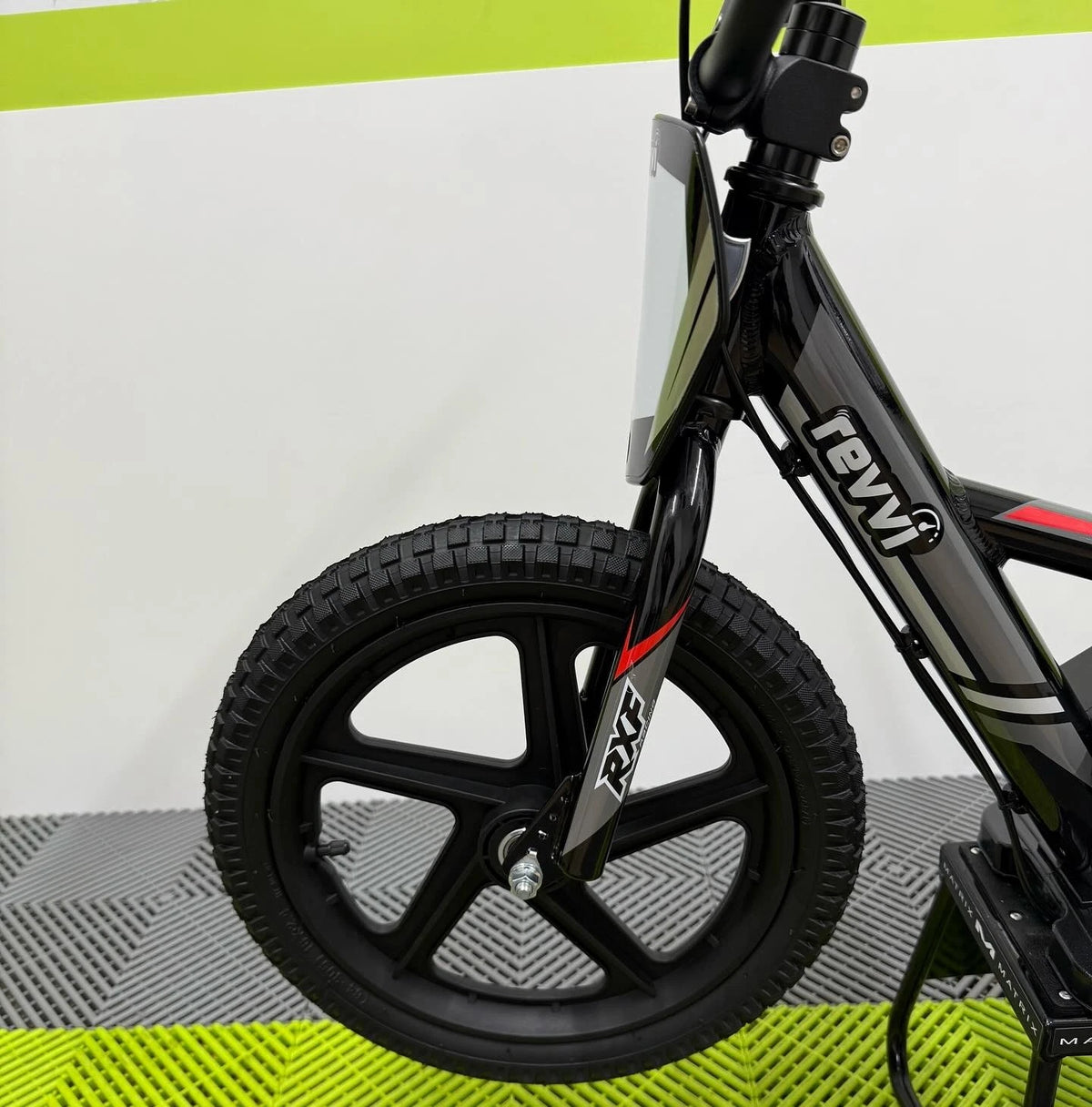 Revvi 16” Electric Balance Bike - Black
