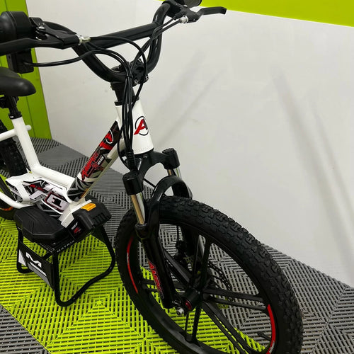 Amped A20 Electric Balance Bike - White