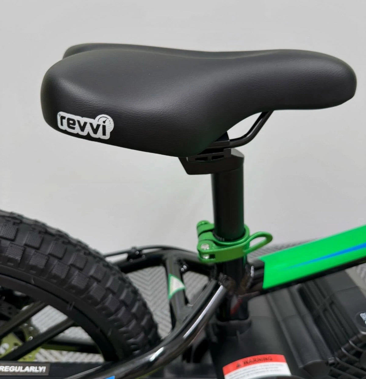 Revvi 16" Plus Electric Bike & Spare Upgraded Battery Bundle - Green