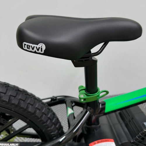 Revvi 16" Plus 250W Electric Balance Bike - Green