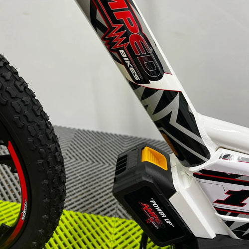 Amped A20 Electric Balance Bike - White