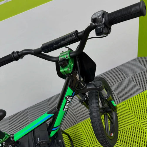 Revvi 16" Plus 250W Electric Balance Bike - Green