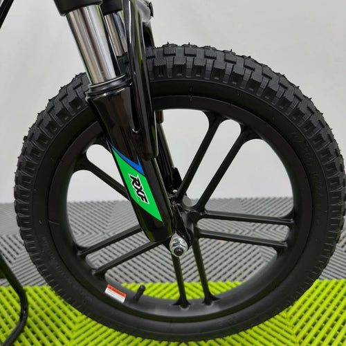 Revvi 16" Plus 250W Electric Balance Bike - Green