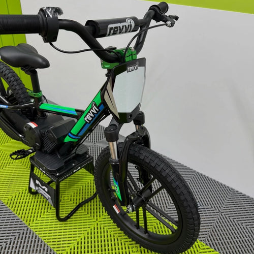 Revvi 16” Plus Electric Balance Bike - Green