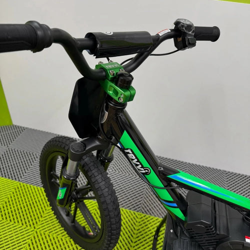 Revvi 16" Plus 250W Electric Balance Bike - Green