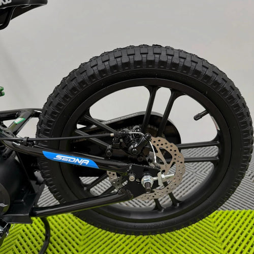 Revvi 16" Plus 250W Electric Balance Bike - Green