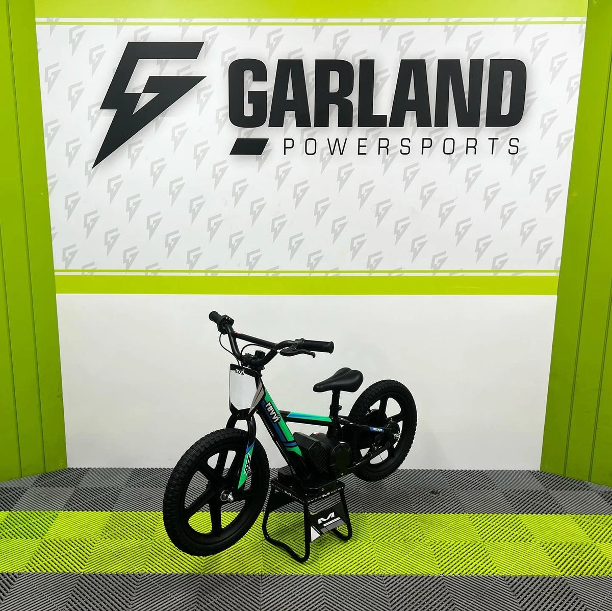 Revvi 16” Electric Balance Bike - Green