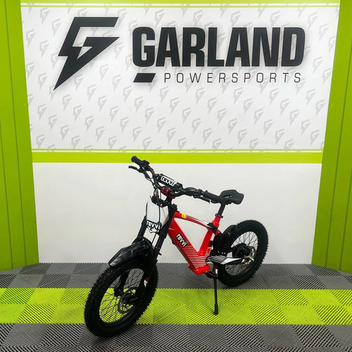 Revvi 18" 500W Electric Bike - Red