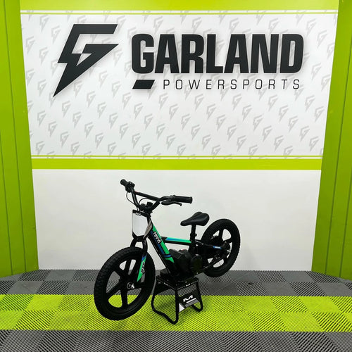 Revvi 16" 250W Electric Balance Bike - Green