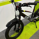 Revvi 20 Electric Bike + Riding Gear Bundle - Black
