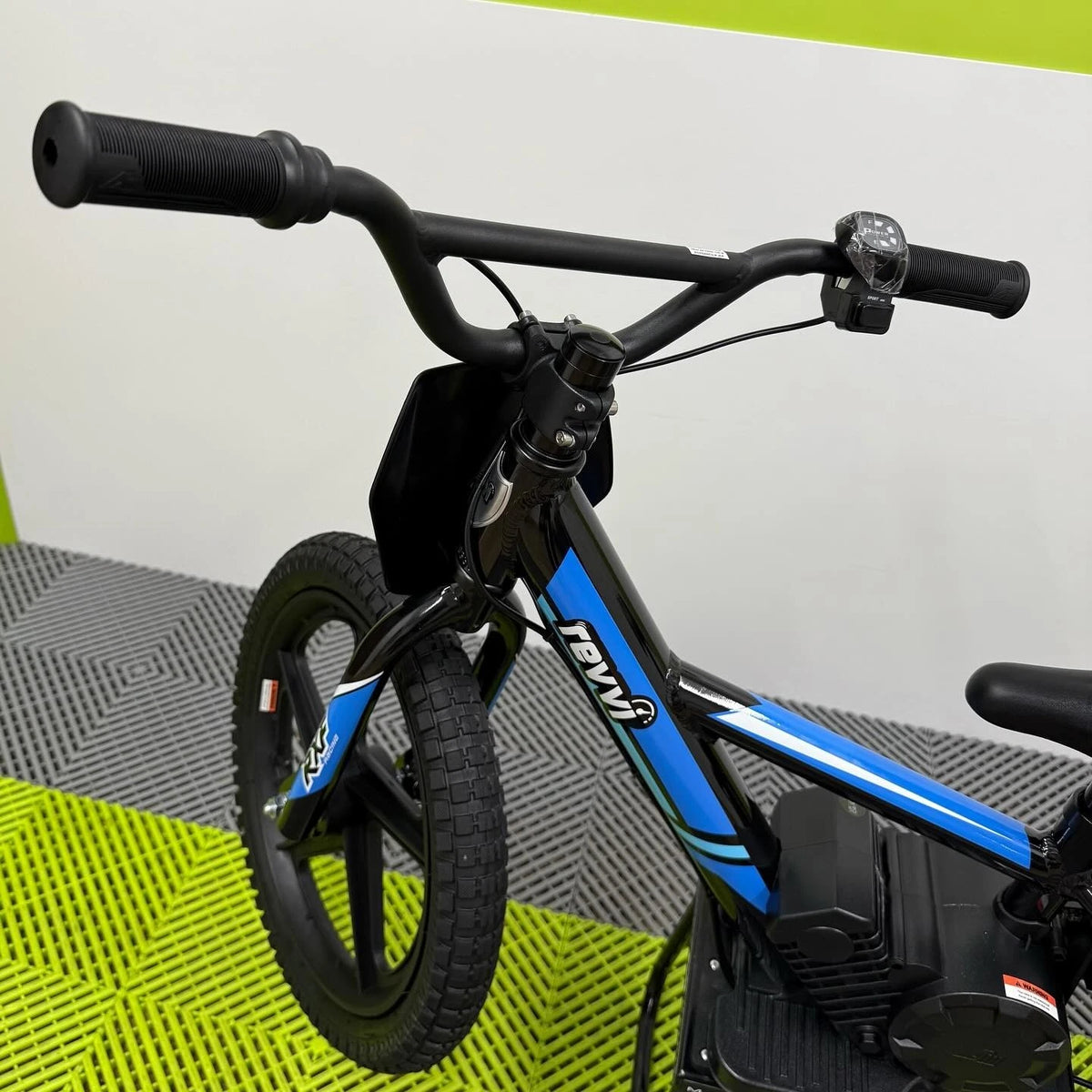 Revvi 16” Electric Balance Bike - Blue