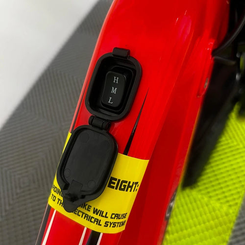 Revvi 18" 500W Electric Bike - Red