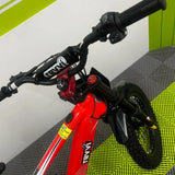 Revvi 18 Electric Bike + Riding Gear Bundle - Red