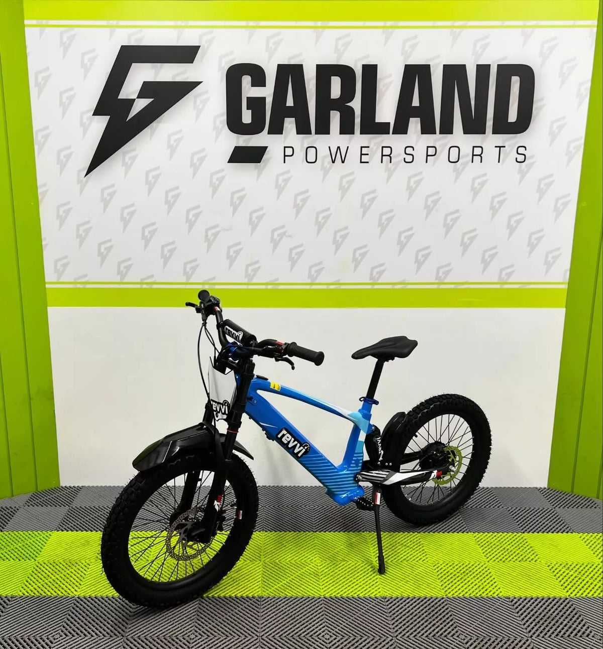 Revvi 20” Electric Bike - Blue