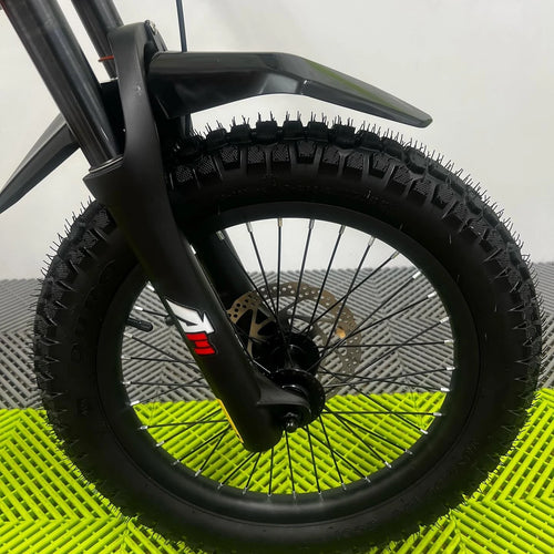 Revvi 18" 500W Electric Bike - Red