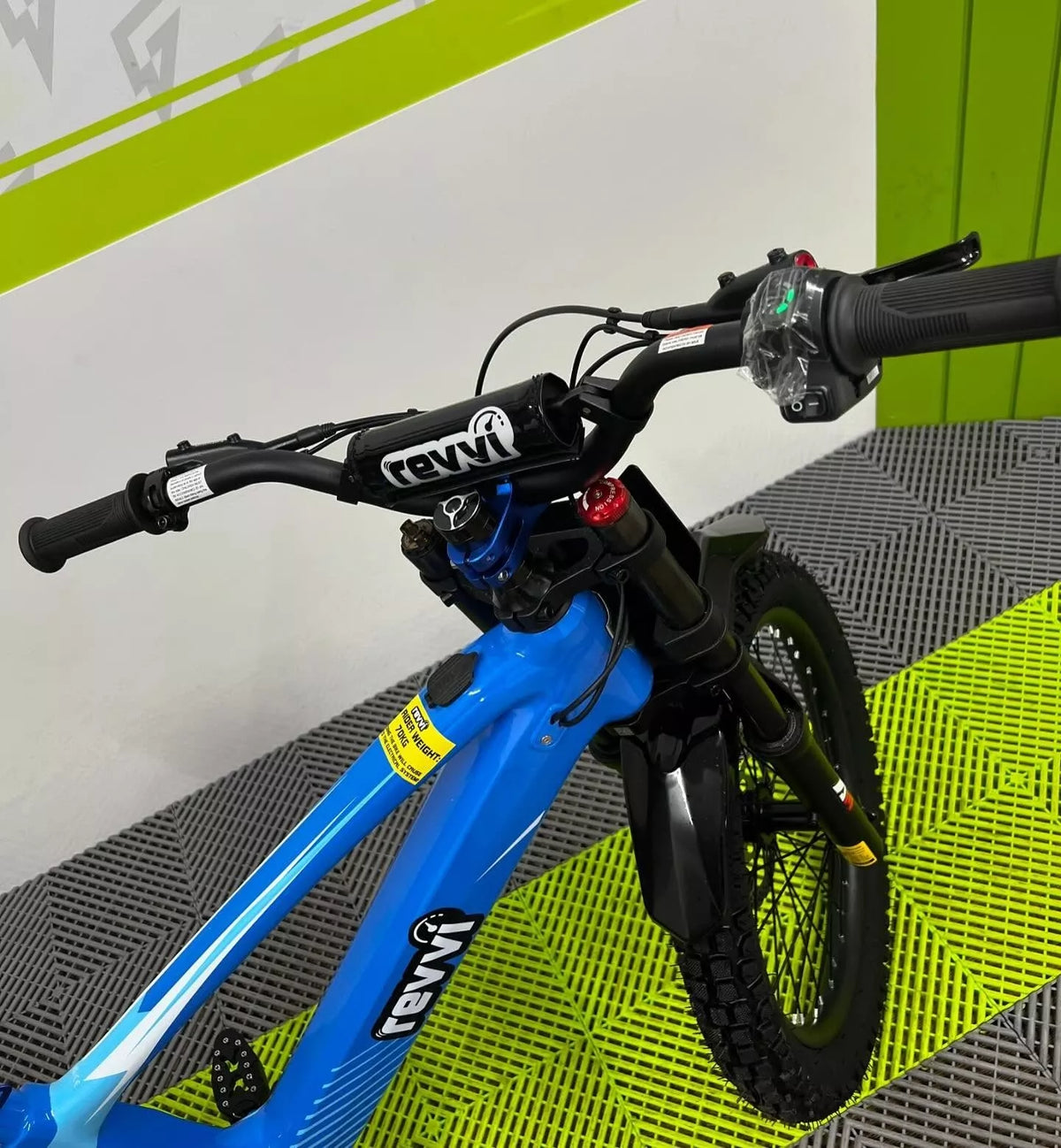 Revvi 20 Electric Bike + Spare Battery Bundle – Blue