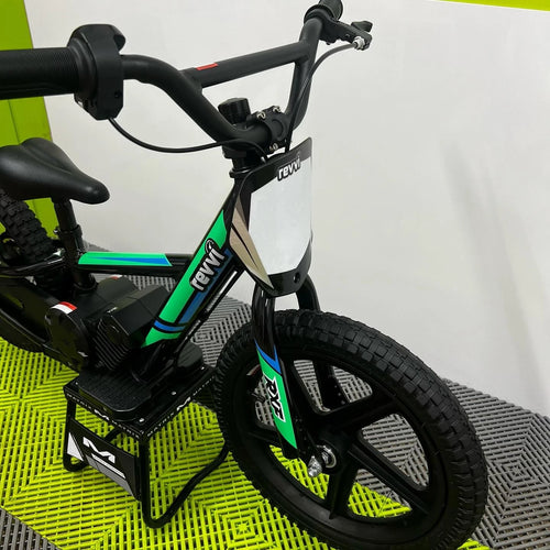 Revvi 16" 250W Electric Balance Bike - Green